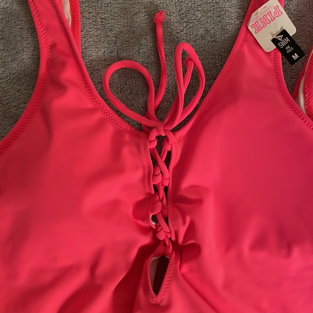 Victoria Secret PINK NWT Pink One piece - Picture 4 of 10